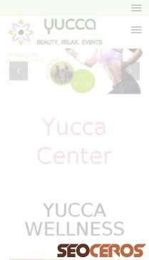 yuccacenter.ro mobil obraz podglądowy