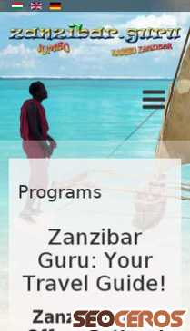 zanzibar.guru/index.php/en/programs/programs-list mobil előnézeti kép