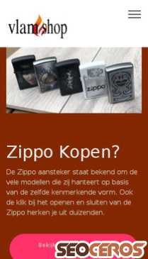 zippo-kopen.nl mobil előnézeti kép
