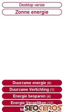 zonneenergie.overzichtje.nl mobil náhľad obrázku