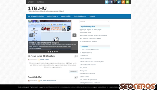 1tb.hu desktop preview