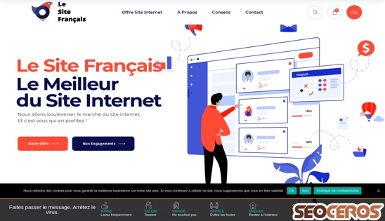 2020.le-site-francais.fr desktop Vista previa