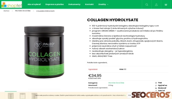 384688.myshoptet.com/collagen-hydrolysate desktop 미리보기
