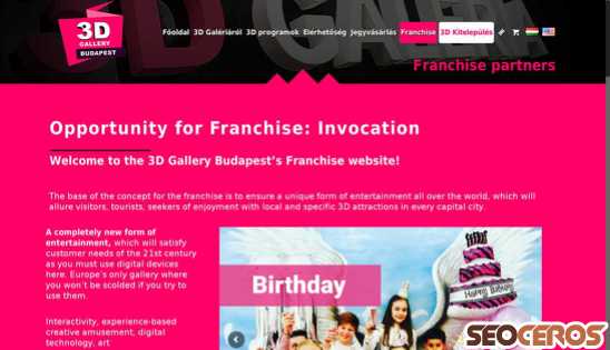 3dgallerybudapest.hu/franchise-partners desktop náhľad obrázku