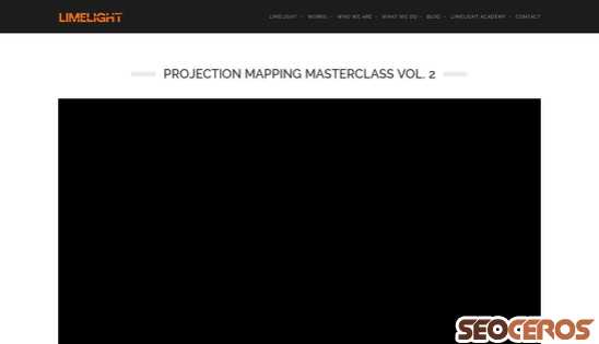 3dprojectionmapping.net/masterclassvol2 desktop náhled obrázku