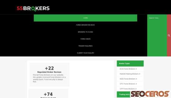 55brokers.com desktop 미리보기