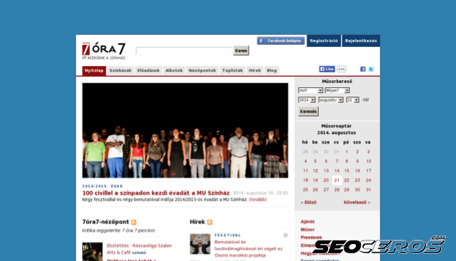 7ora7.hu desktop náhled obrázku