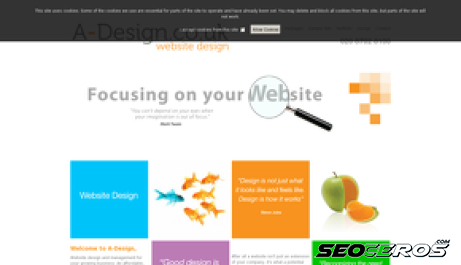 a-design.co.uk desktop preview