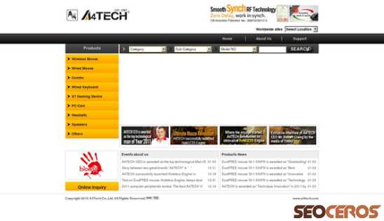 a4tech.com desktop förhandsvisning