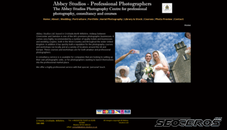 abbey-studios.co.uk desktop anteprima