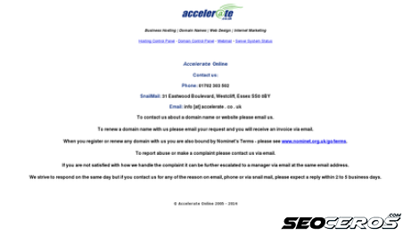 acceleratedns.co.uk desktop Vista previa