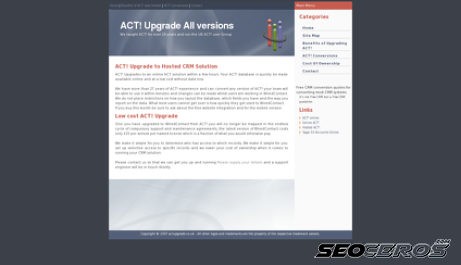 actupgrade.co.uk desktop preview