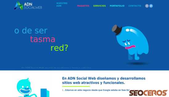 adnsocialweb.com desktop preview