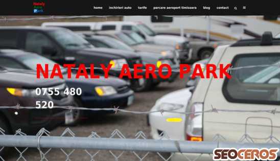 aero-parking-timisoara.ro desktop preview