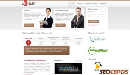 affiliate.hu desktop előnézeti kép