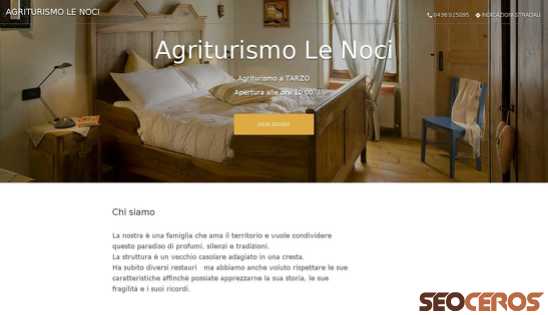 agriturismodormire.business.site desktop előnézeti kép