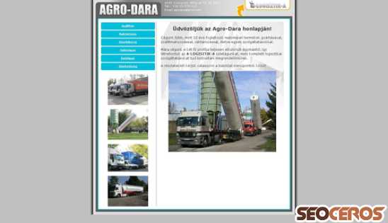 agro-dara.hu desktop előnézeti kép