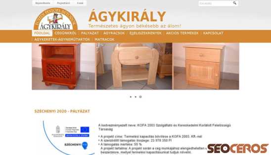 agykiraly.hu desktop náhled obrázku