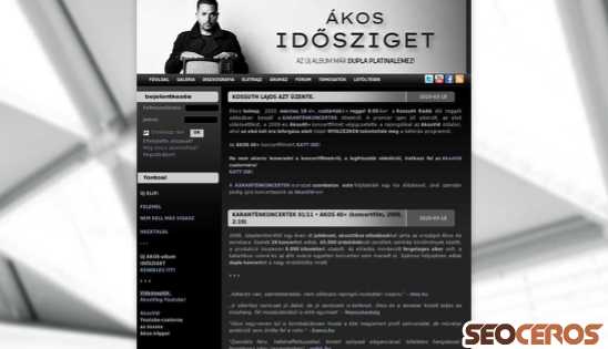 akos.hu desktop előnézeti kép