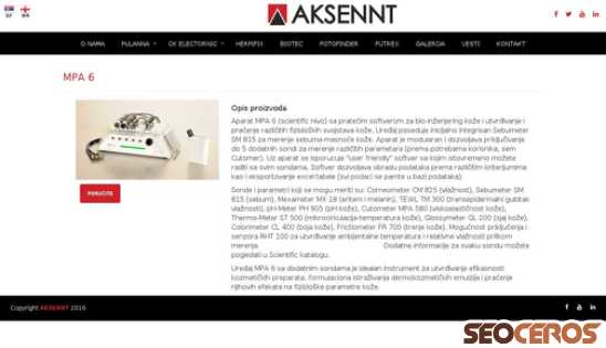 aksennt.com/ck-electornic/mpa-6.html desktop előnézeti kép
