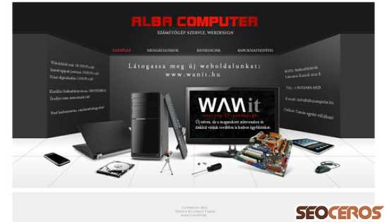 albacomputer.hu desktop प्रीव्यू 