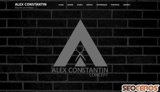 alex-constantin.ro desktop náhľad obrázku
