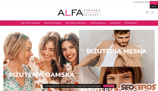 alfafhu.pl desktop förhandsvisning