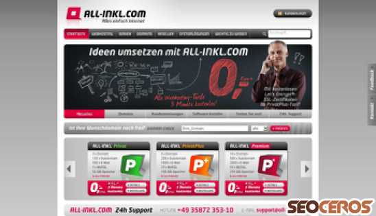 all-inkl.com desktop obraz podglądowy