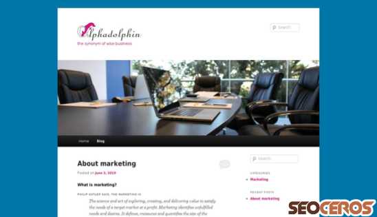 alphadolphin.com/blog desktop vista previa