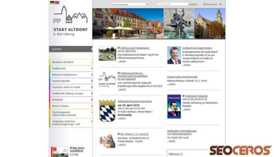 altdorf.de desktop náhled obrázku