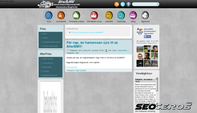 alterbmv.hu desktop előnézeti kép
