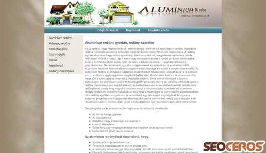 aluminium-redony.com desktop förhandsvisning