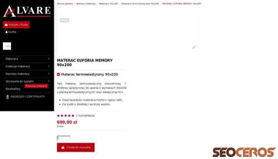 alvare.pl/materace-termoelastyczne-90x200/materac-termoelastyczny-90x200 desktop preview