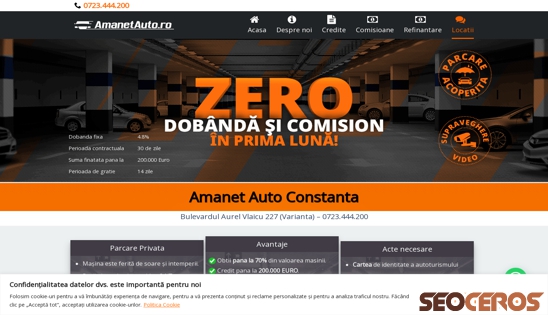 amanetauto.ro/amanet-auto-constanta desktop preview