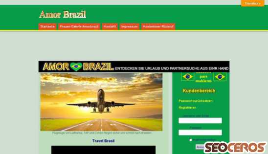 amorbrazil.world/travel-brasil desktop previzualizare