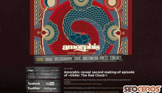 amorphis.net desktop náhled obrázku
