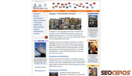amsterdam.info desktop náhled obrázku