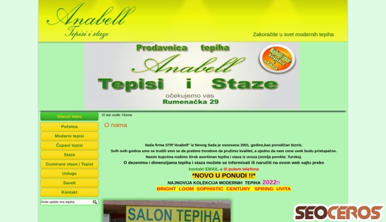 anabelltepisi.com desktop previzualizare