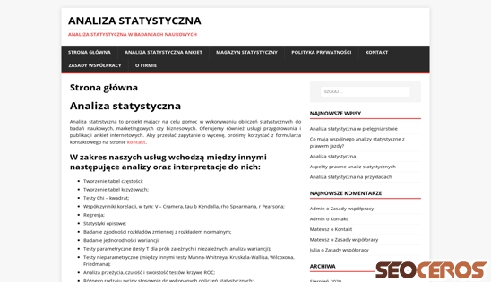 analiza-statystyczna.pl desktop vista previa