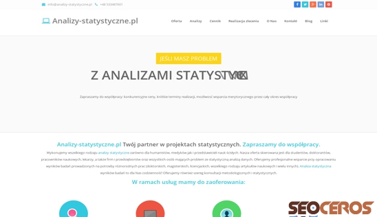 analizy-statystyczne.pl desktop förhandsvisning