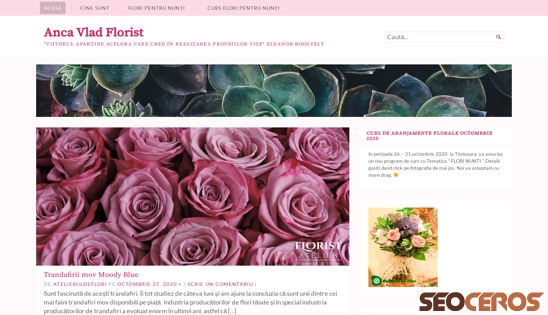 ancavlad.florist desktop náhled obrázku