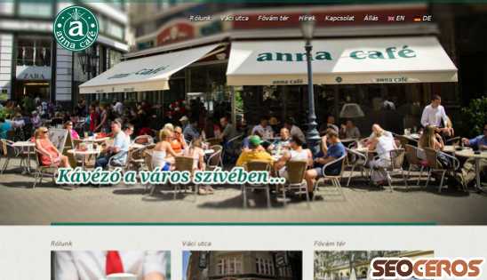 annacafe.hu desktop náhled obrázku