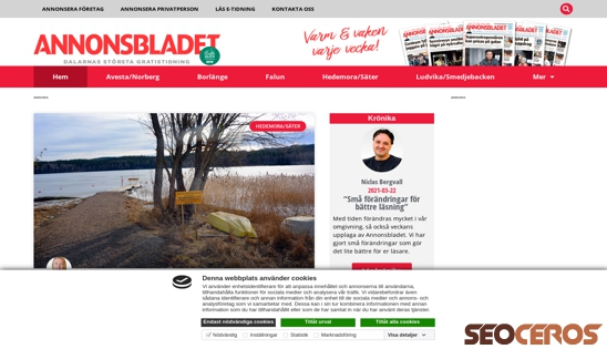 annonsbladet.com desktop előnézeti kép