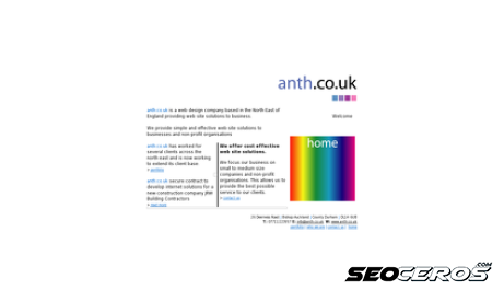anth.co.uk desktop náhľad obrázku