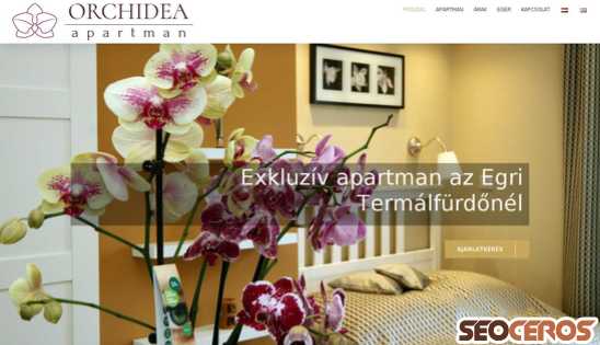apartman-orchidea.hu desktop előnézeti kép