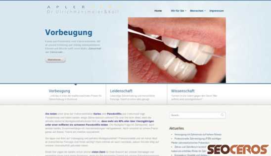 dr-hansmeier.de desktop náhled obrázku