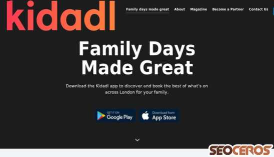 app.kidadl.com desktop förhandsvisning