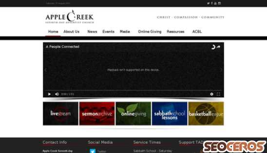 applecreeksda.com desktop Vista previa