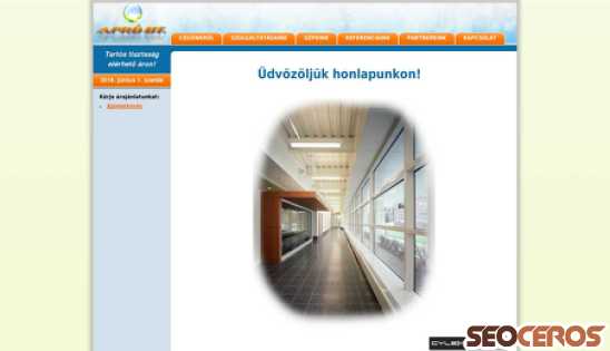 aprobt.hu desktop előnézeti kép