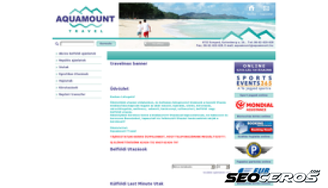 aquamount.hu desktop náhled obrázku